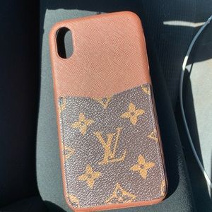 Louis Vuitton card holder iPhone XR case